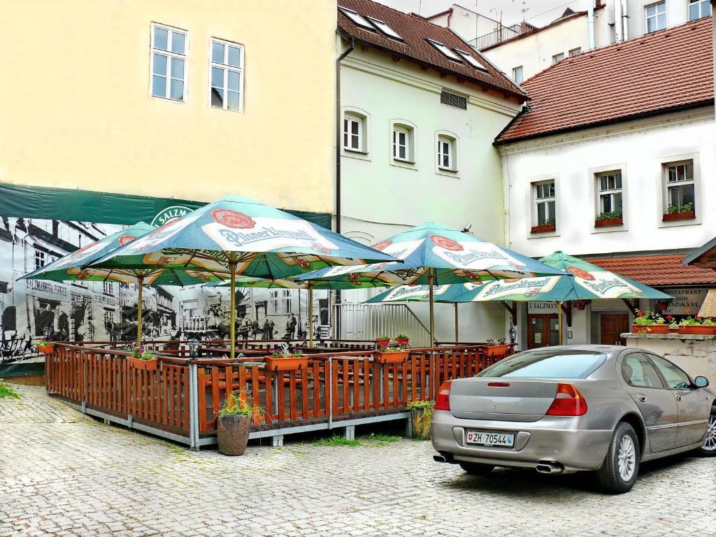 Hotel U Salzmannu Plzeň Kültér fotó