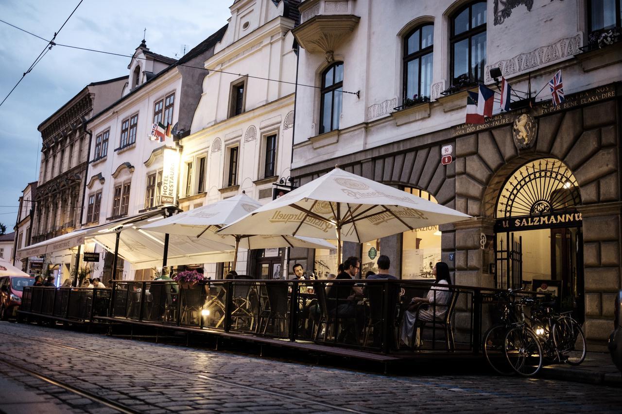 Hotel U Salzmannu Plzeň Kültér fotó